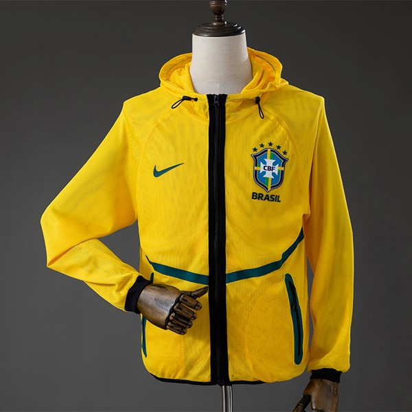 Chaqueta Brasil Anthem 2026 Amarillo